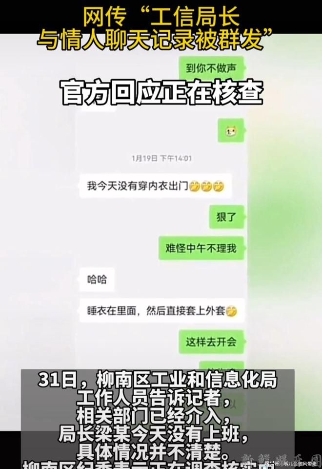 网传“柳州柳南区工信局长与情人聊天记录被群发”(图10)